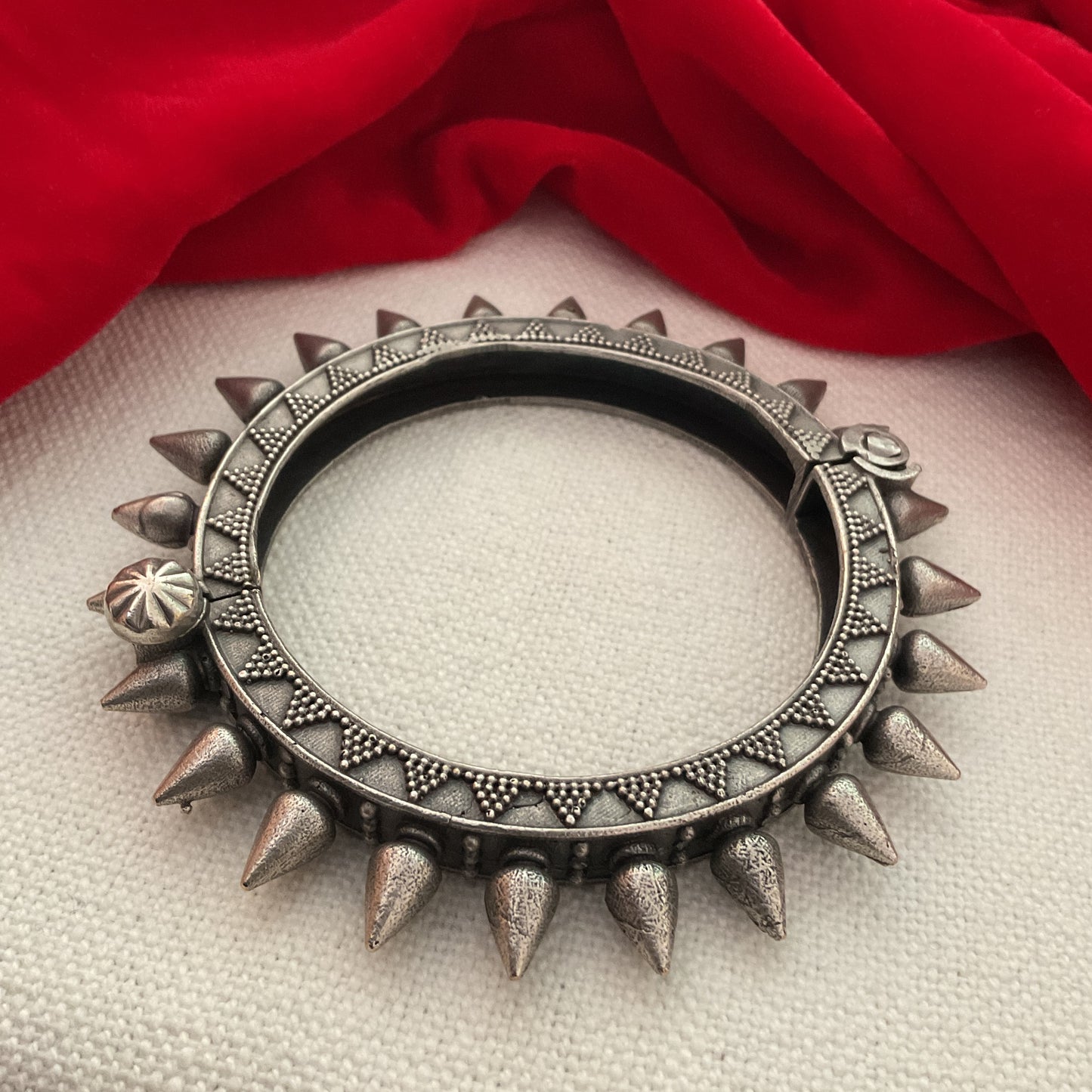 Devsena silver plated openable kada