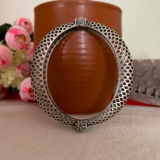 Helen silver plated premium openable hand kada